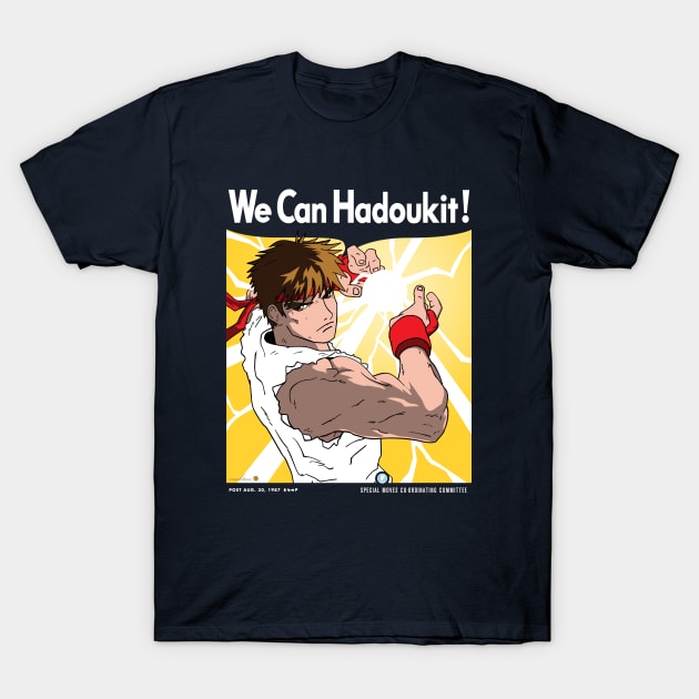 We Can Hadoukit! T-Shirt by crocktees